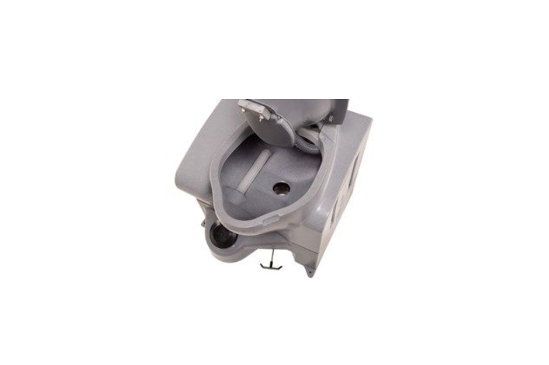 The Mini Flush portable toilet, third view